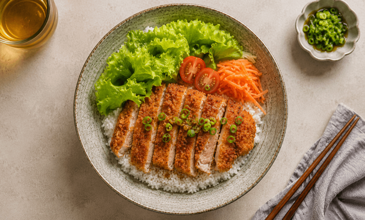 tonkatsu don