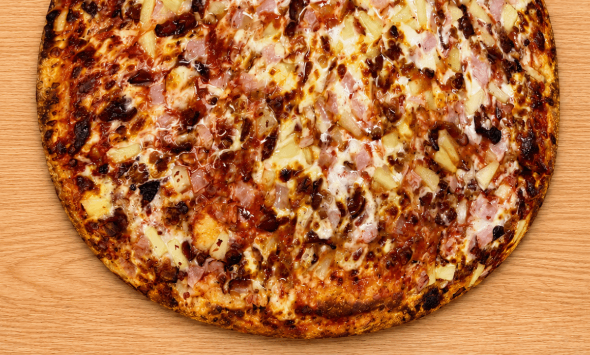Small Hawaiian Pizza (6 Cut)
