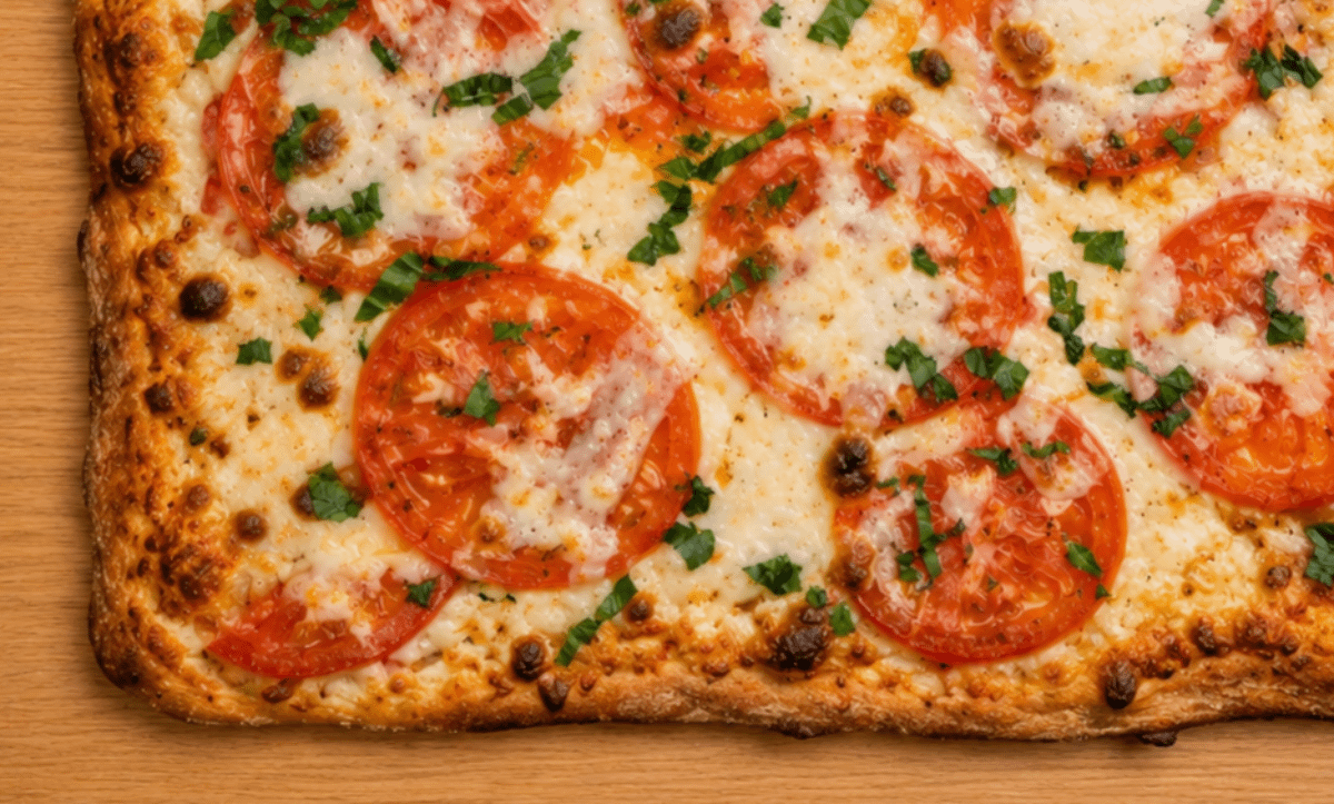 Square Margherita Pizza (12 Cut)