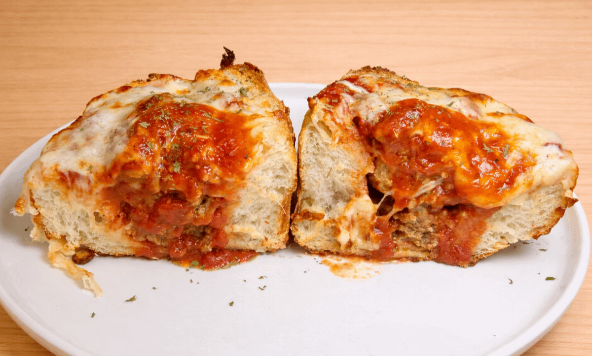 Meatball Parmigiana Sub