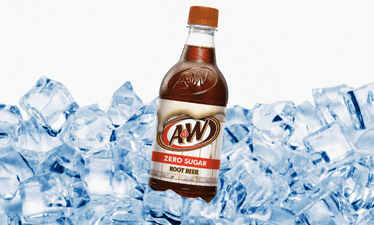 A&W Root Beer Zero Sugar 20oz