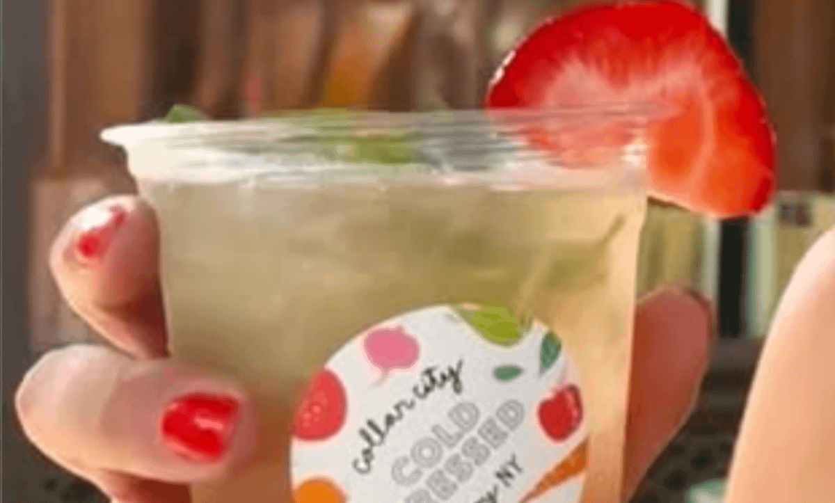 Strawberry Basil Shrub