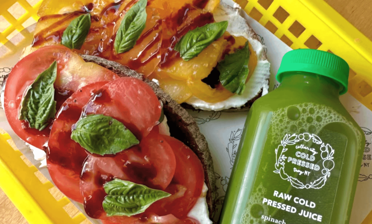 Heirloom Tomato Toast