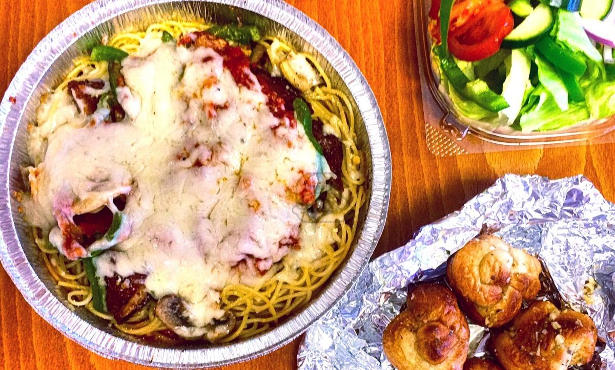 Spaghetti with Meatball Dinner