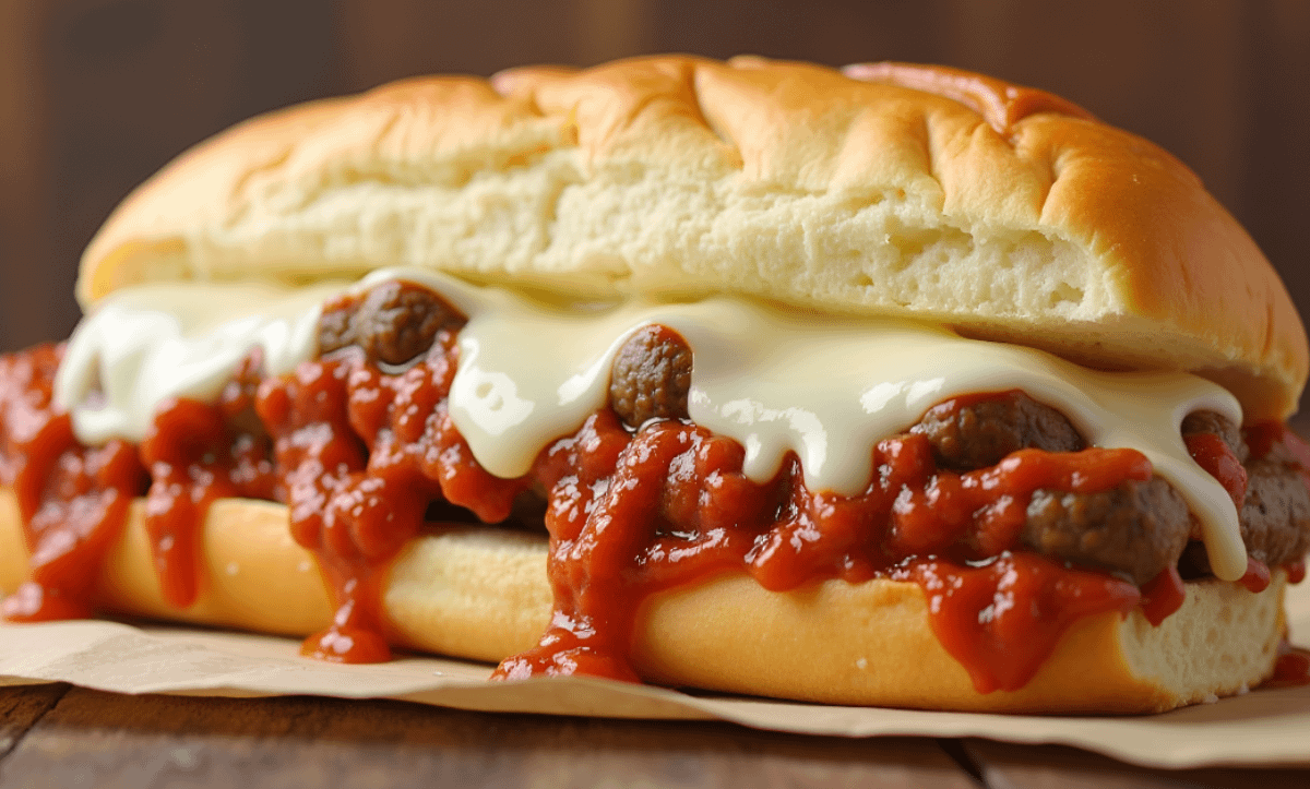 Sausage Parmigiana Sub