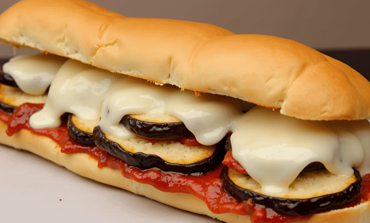 Eggplant Parmigiana Sub