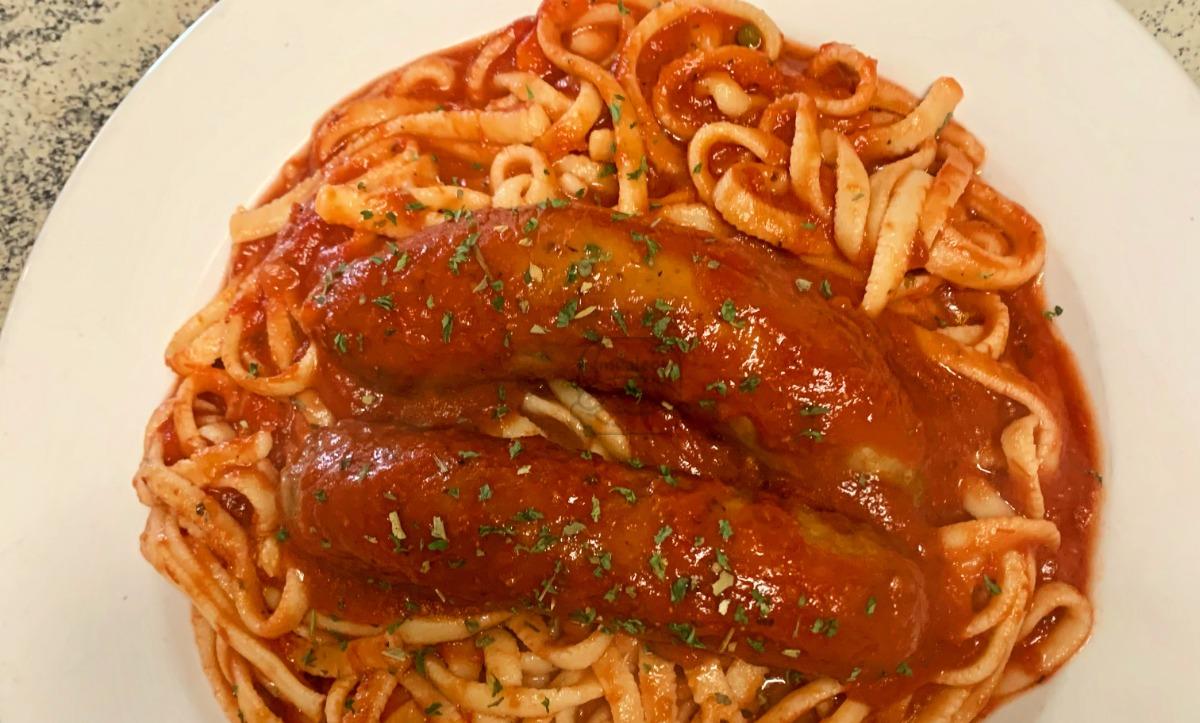 Linguini with Sausage