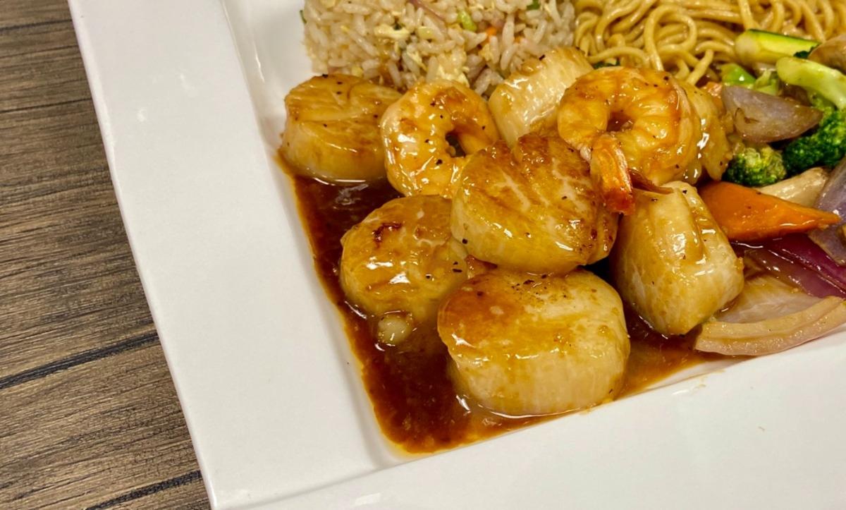 Hibachi Scallops Dinner
