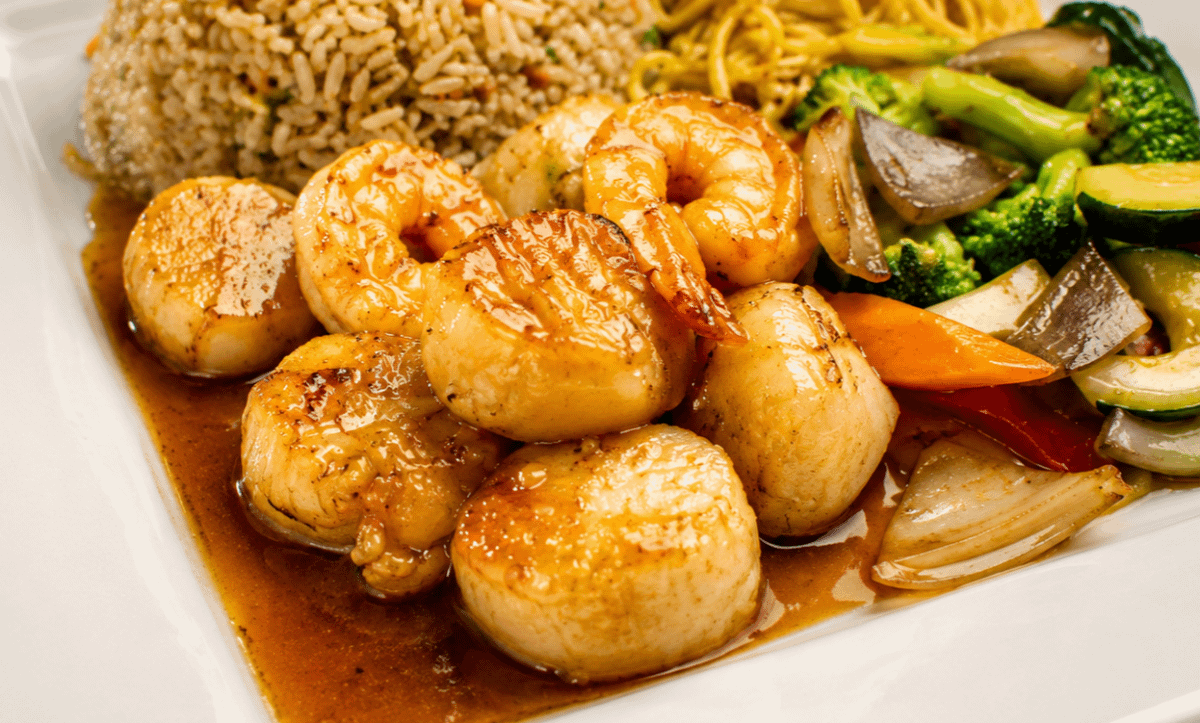 Hibachi Scallops Dinner