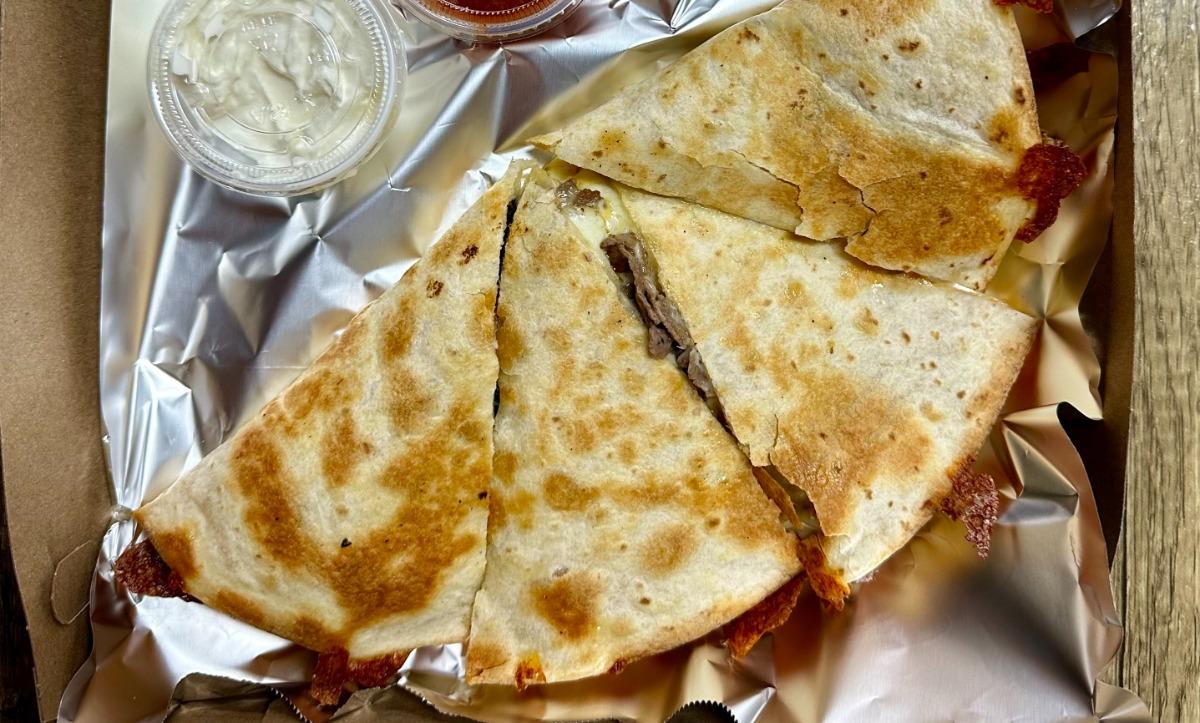 Crispy Chicken Quesadilla