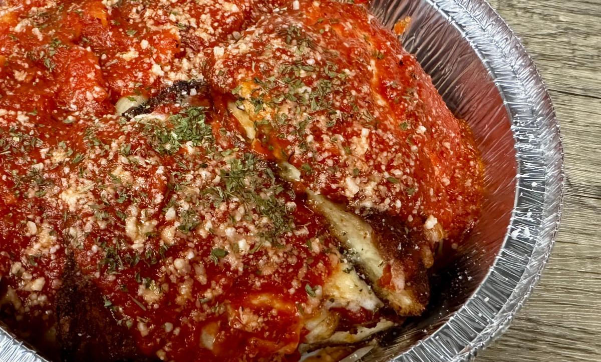 Chicken Parmigiana with Pasta
